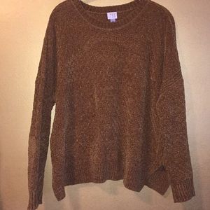 Chenille sweater